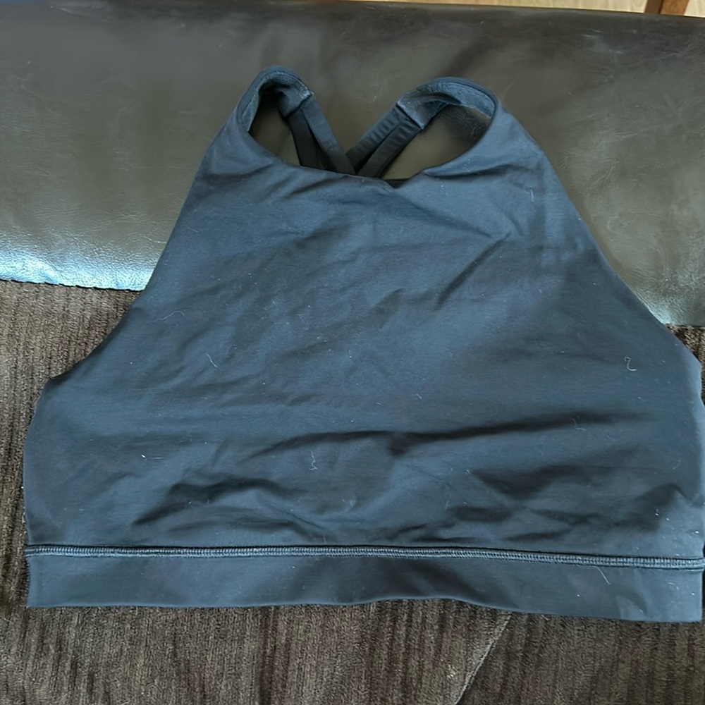 Lululemon black sports bra